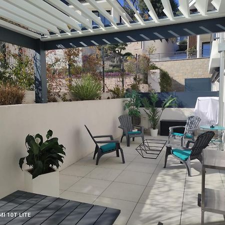 O Fil De L'Eau Bandol - App A05 - T3 Avec Jardin Et Terrasse 아파트 외부 사진