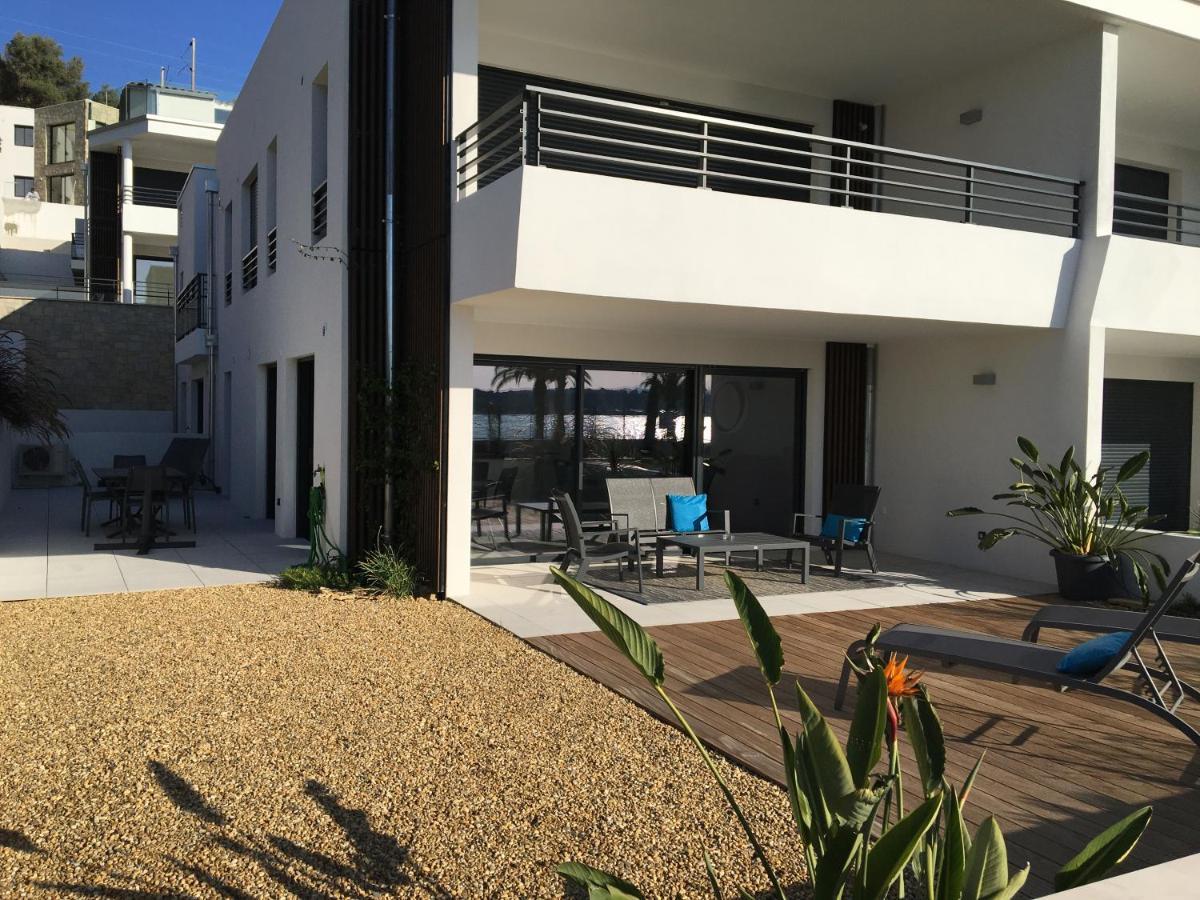 O Fil De L'Eau Bandol - App A05 - T3 Avec Jardin Et Terrasse 아파트 외부 사진