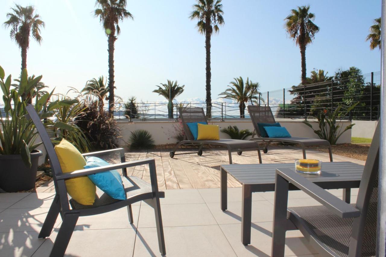 O Fil De L'Eau Bandol - App A05 - T3 Avec Jardin Et Terrasse 아파트 외부 사진