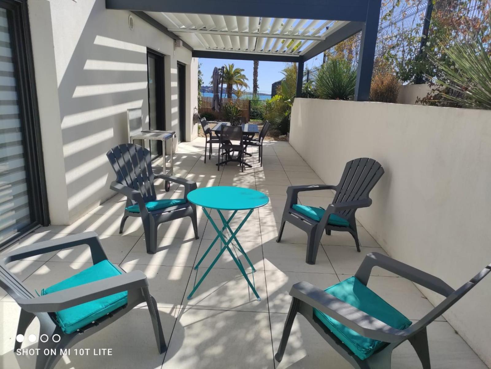 O Fil De L'Eau Bandol - App A05 - T3 Avec Jardin Et Terrasse 아파트 외부 사진